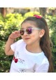 WAYFARER WHİTE/MOR AYNA  Olivier Philippe Çocuk Gözlüğü
