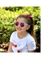 WAYFARER WHİTE/MOR AYNA  Olivier Philippe Çocuk Gözlüğü