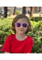 WAYFARER WHİTE/MOR AYNA  Olivier Philippe Çocuk Gözlüğü