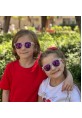 WAYFARER WHİTE/MOR AYNA  Olivier Philippe Çocuk Gözlüğü