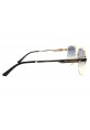 Q58245 GOLD/MAVİ Black Güneş Gözlüğü