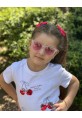 WAYFARER WHİTE/PINK AYNA  Olivier Philippe Çocuk Gözlüğü