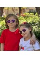WAYFARER WHİTE/MOR AYNA  Olivier Philippe Çocuk Gözlüğü