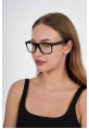 Siyah Wayfarer Unisex Mavi Işık Koruyucu Gözlük