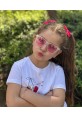 WAYFARER WHİTE/PINK AYNA  Olivier Philippe Çocuk Gözlüğü