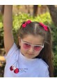 WAYFARER WHİTE/PINK AYNA  Olivier Philippe Çocuk Gözlüğü