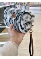 Zebra Teddy Peluş Makyaj Ve Gözlük Çantası