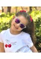 WAYFARER WHİTE/MOR AYNA  Olivier Philippe Çocuk Gözlüğü